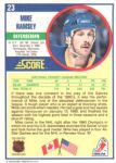 1990-91 Score #23 Mike Ramsey