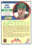 1990-91 Score #7 Brian Bellows