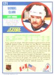 1990-91 Score #171 Wendel Clark