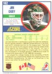 1990-91 Score #182 Jon Casey