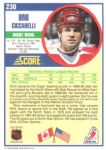 1990-91 Score #230 Dino Ciccarelli