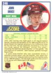 1990-91 Score #246 John Druce RC