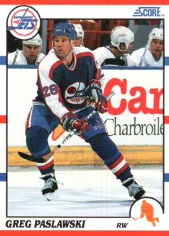1990-91 Score #249 Greg Paslawski