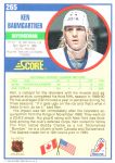 1990-91 Score #265 Ken Baumgartner RC