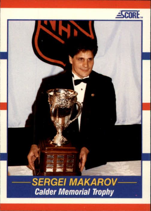 1990-91 Score #362 Sergei Makarov Calder