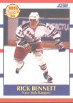 1990-91 Score #400 Rick Bennett RC