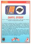 1990-91 Score #425 Darryl Sydor RC