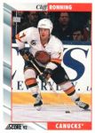1992-93 Score #254 Cliff Ronning