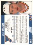 1992-93 Score #365 Ron Wilson