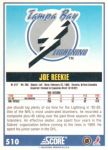 1992-93 Score #510 Joe Reekie