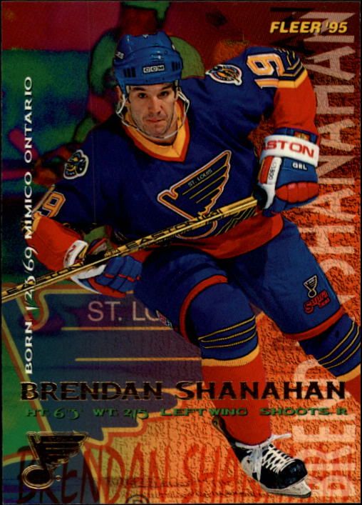 1994-95 Fleer #191 Brendan Shanahan