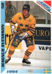 1994 Finnish Jaa Kiekko #58 Magnus Svensson