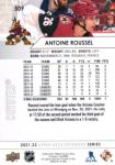 2021-22 Upper Deck #509 Antoine Roussel