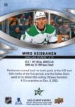 2023-24 Upper Deck MVP #54 Miro Heiskanen