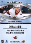 2023-24 Upper Deck MVP Ice Battles #112 Thomas Chabot