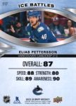 2023-24 Upper Deck MVP Ice Battles #117 Elias Pettersson