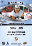 2023-24 Upper Deck MVP Ice Battles #17 Kasperi Kapanen