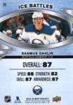 2023-24 Upper Deck MVP Ice Battles #39 Rasmus Dahlin