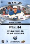 2023-24 Upper Deck MVP Ice Battles #68 Dylan Cozens