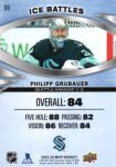 2023-24 Upper Deck MVP Ice Battles #69 Philipp Grubauer