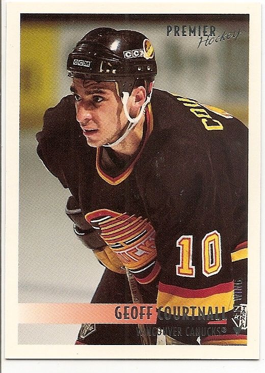 1994-95 Topps Premier #186 Geoff Courtnall