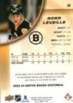 2023-24 Upper Deck Bruins Centennial #15 Norm Leveille