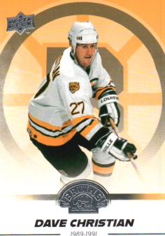 2023-24 Upper Deck Bruins Centennial #31 Dave Christian
