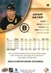 2023-24 Upper Deck Bruins Centennial #35 Adam Oates