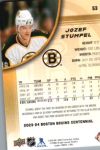 2023-24 Upper Deck Bruins Centennial #53 Jozef Stumpel