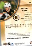 2023-24 Upper Deck Bruins Centennial #63 Jakub Lauko