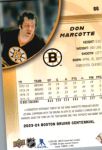 2023-24 Upper Deck Bruins Centennial #66 Don Marcotte