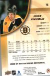2023-24 Upper Deck Bruins Centennial #75 Mike Knuble