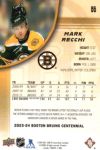 2023-24 Upper Deck Bruins Centennial #86 Mark Recchi