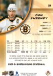 2023-24 Upper Deck Bruins Centennial #94 Don Sweeney