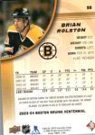 2023-24 Upper Deck Bruins Centennial #99 Brian Rolston