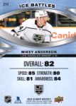 2023-24 Upper Deck MVP Ice Battles #214 Mikey Anderson SP