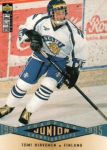 1995-96 Collector's Choice #338 Tomi Hirvonen RC
