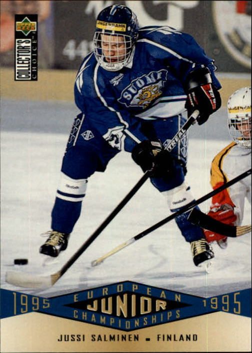 1995-96 Collector's Choice #339 Jussi Salminen RC Upper Deck