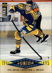 1995-96 Collector's Choice #346 Per Anton Lundstrom RC