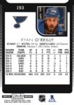 2021-22 O-Pee-Chee Platinum #193 Ryan O'Reilly