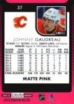 2021-22 O-Pee-Chee Platinum Matte Pink #37 Johnny Gaudreau