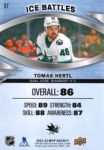 2023-24 Upper Deck MVP Ice Battles #97 Tomas Hertl