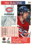 1995-96 Score Black Ice #221 Yves Racine