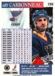 1995-96 Score Black Ice #280 Guy Carbonneau