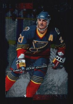 1995-96 Score Black Ice #280 Guy Carbonneau