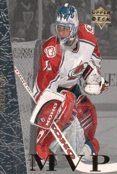 1996-97 Collector's Choice MVP #UD19 Patrick Roy