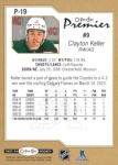 2023-24 O-Pee-Chee OPC Premier #P19 Clayton Keller
