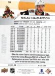 2021-22 Upper Deck #10 Niklas Hjalmarsson