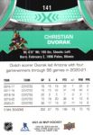 2021-22 Upper Deck MVP Ice Battles #IB141 Christian Dvorak
