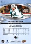 2023-24 Upper Deck MVP #217 Oskar Lindblom SP